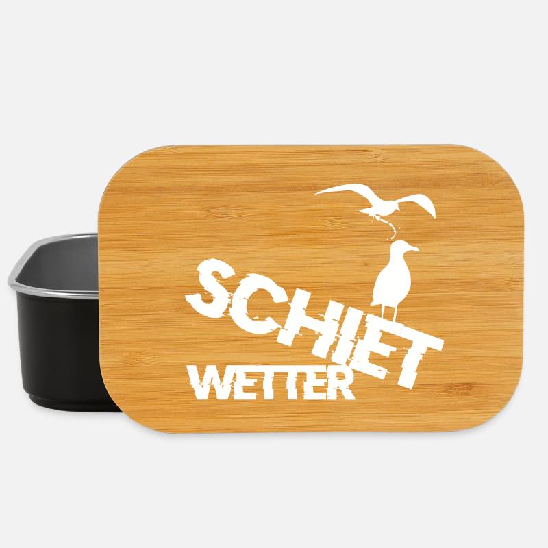 Schiet Wetter - Lunch Box - Schwarz