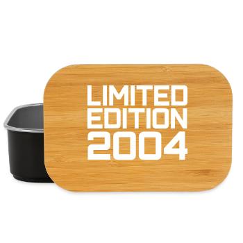Limited Edition 2004 18th Birthday Gift - Lunch Box - black - Front