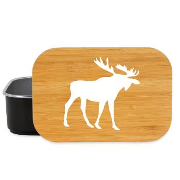 Elche Elch - Lunch Box - Schwarz - Vorne