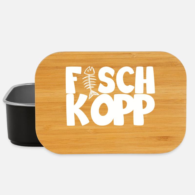 Fischkopp - Lunch Box - Schwarz