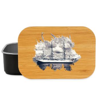 Gorch Fock Sailing Ship - Lunch Box - black - Front