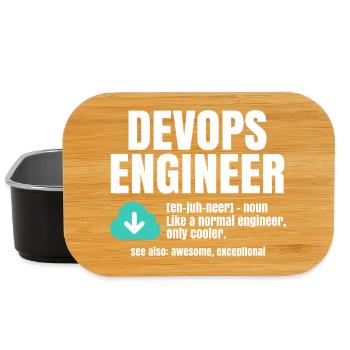 Devops-Ingenieur - Lunch Box - Schwarz - Vorne