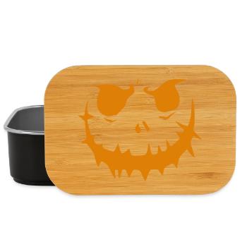 Pumpkin Grimace 2 - Lunch Box - black - Front