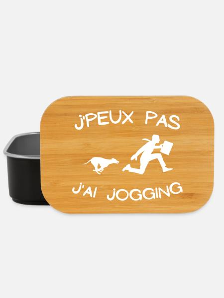jogging, footing, running - Boîte à goûter - noir
