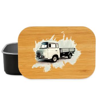 Camion à plateau BARKAS B1000 - Boîte à goûter - noir - Devant