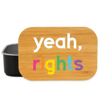 Pride Month LGBT - yes, Rights - Lunch Box - black - Front