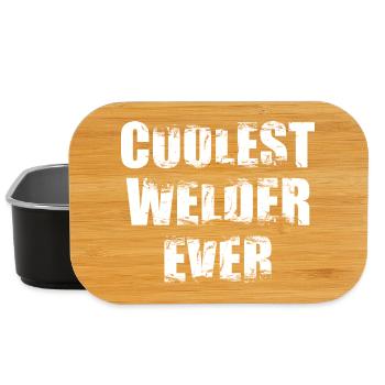 The coolest welder ever - Lunch Box - black - Front