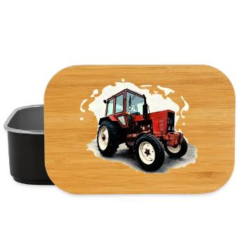 Tractor Belarus MTS 550 - Lunch Box - black - Front