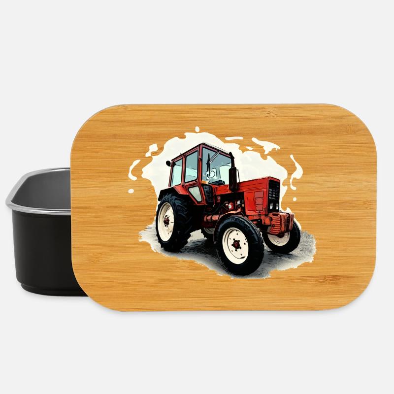 Traktor Belarus MTS 550 - Lunch Box - Schwarz