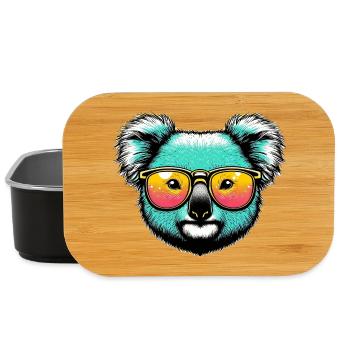 Koala - Lunch Box - black - Front