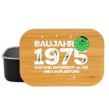Year of construction 1975 - Lunch Box - black - Front