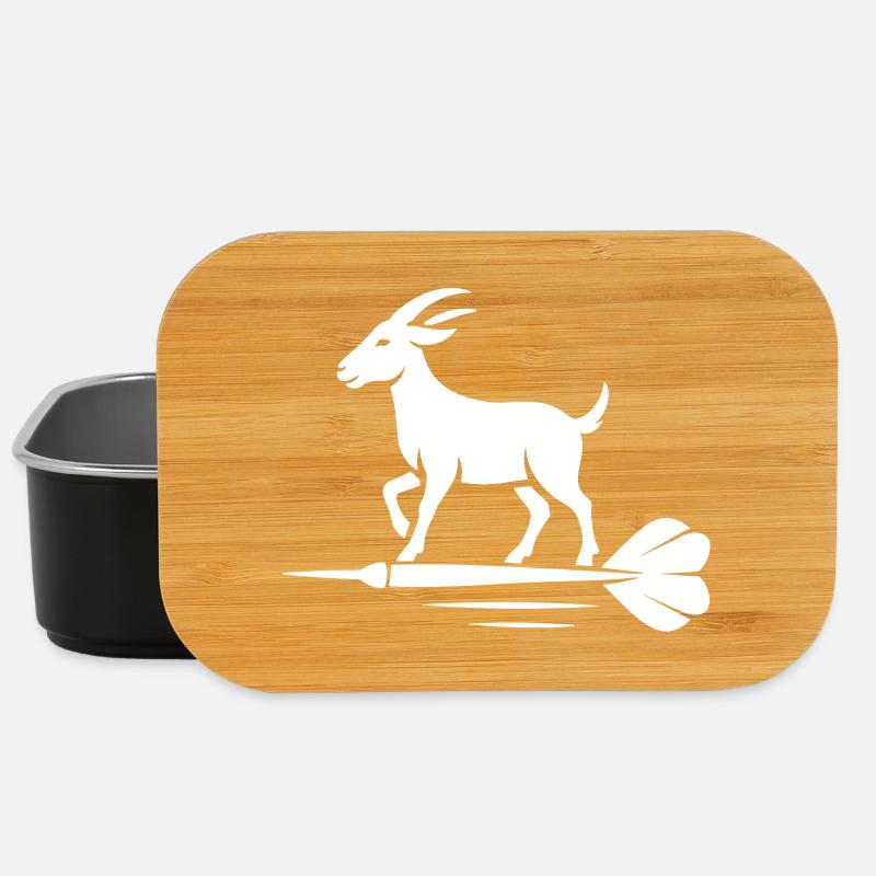 Bock auf Dart - Lunch Box - black