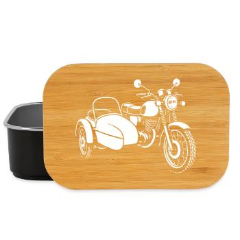 Légende orientale sur trois roues - Boîte à goûter - noir - Devant