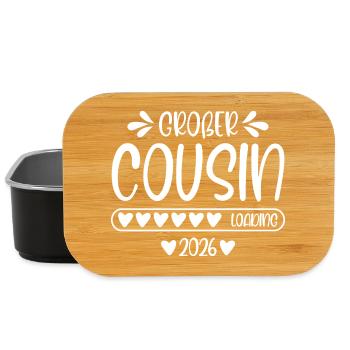 Big Cousin 2026 loading - Lunch Box - black - Front