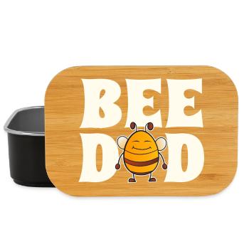Bee Dad Beekeeper - Lunch Box - black - Front