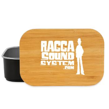ragga-sound-system-logo-W - Boîte à goûter - noir - Devant