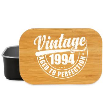 Geburtstagsgeschenk 1994 Jahrgang 1994 Retro 1994 - Lunch Box - Schwarz - Vorne