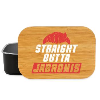 Jabroni Straight Outta Jarbronis - Lunch Box - black - Front