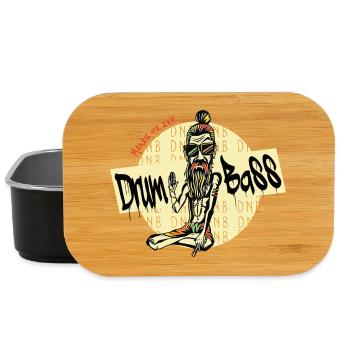 DNB Makes Me Zen - Drum and Bass, DnB, Drum n Bas - Boîte à goûter - noir - Devant