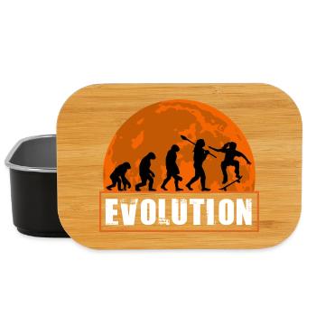 Entwicklung des Skateboarding Retro Sunset Skater - Lunch Box - Schwarz - Vorne