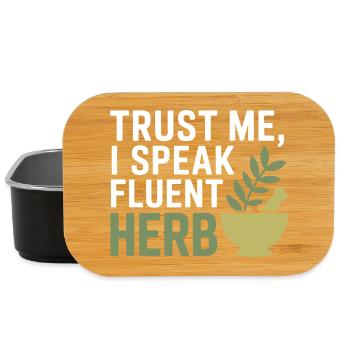 Certified Clinical Phytotherapy Specialist Gear  - Lunch Box - black - Front