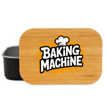 Baking Machine Fun - Lunch Box - Schwarz - Vorne