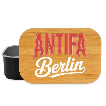 Antifa Berlin - Antifascist Tee - Lunch Box - black - Front