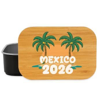 Mexiko 2026 - Lunch Box - Schwarz - Vorne