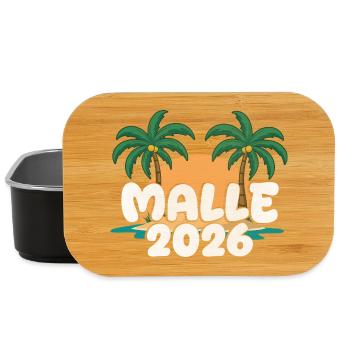 Malle 2026 - Lunch Box - black - Front