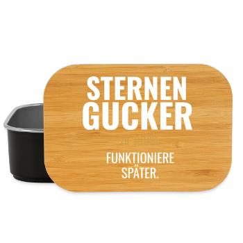 Sternen Gucker – Funktioniere später - Lunch Box - Schwarz - Vorne