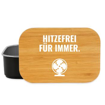 Hitzefrei für immer. - Lunch Box - Schwarz - Vorne