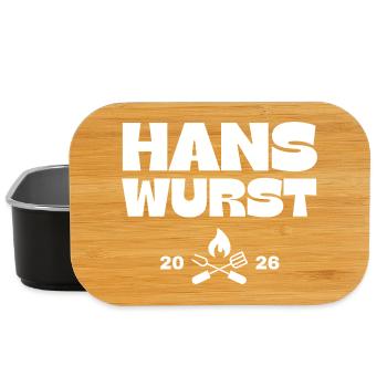 Hans Wurst - Lunch Box - Schwarz - Vorne