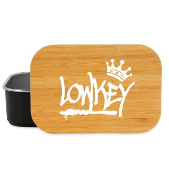 Lowkey Graffiti Tag Krone Hip Hop (white) - Lunch Box - Schwarz - Vorne