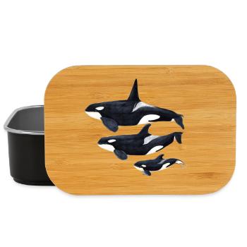 Orca - orque - arce - Boîte à goûter - noir - Devant