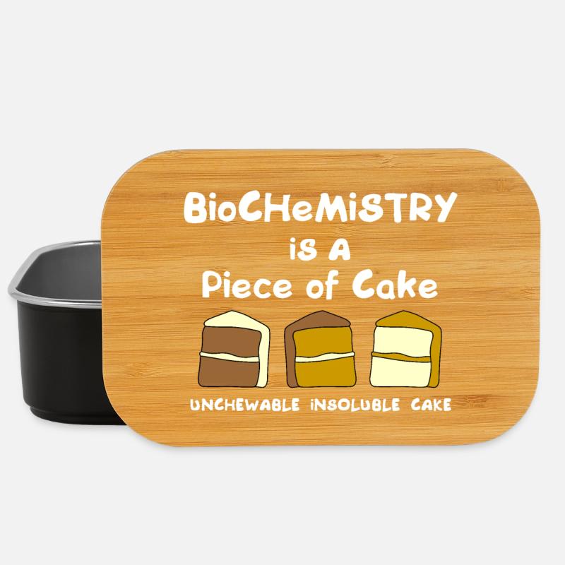 Gâteau Biochimique - Boîte à goûter - noir