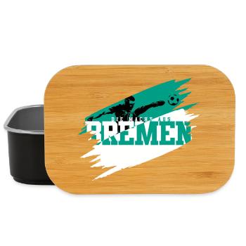 The Power of Bremen Football - Lunch Box - black - Front