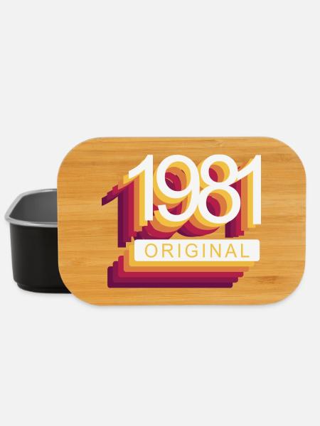 Né en 1981 - Boîte à goûter - noir