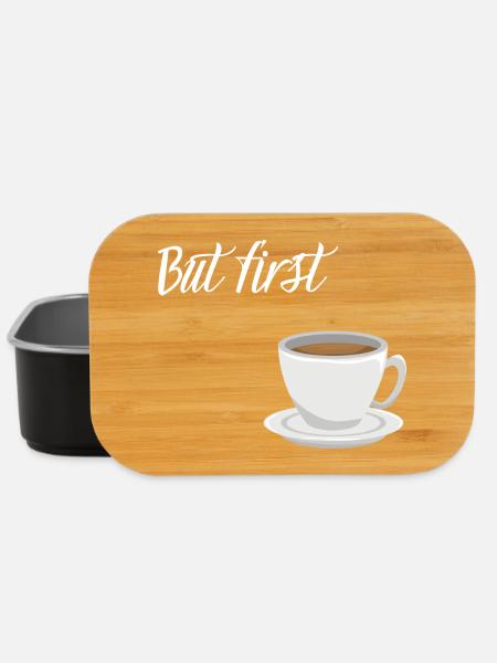 Premier café - Coffee Design - Boîte à goûter - noir