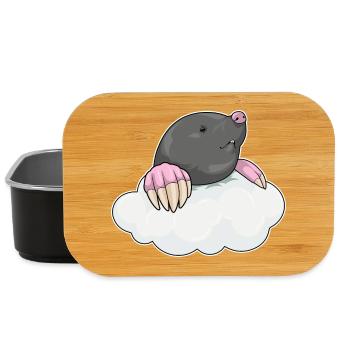 Nuages de taupes - Boîte à goûter - noir - Devant