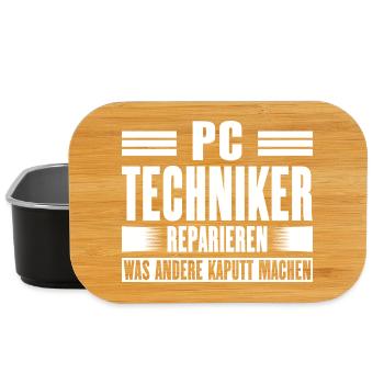 Service Technician Support Solution Quote Service PC - Lunch Box - black - Front