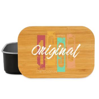 1993 Vintage Retro 30th birthday - Lunch Box - black - Front