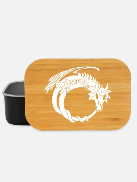 Der Ring des weißen Drachen - Lunch Box - Schwarz