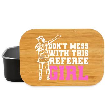 Soccer Referee - Lunch Box - black - Front