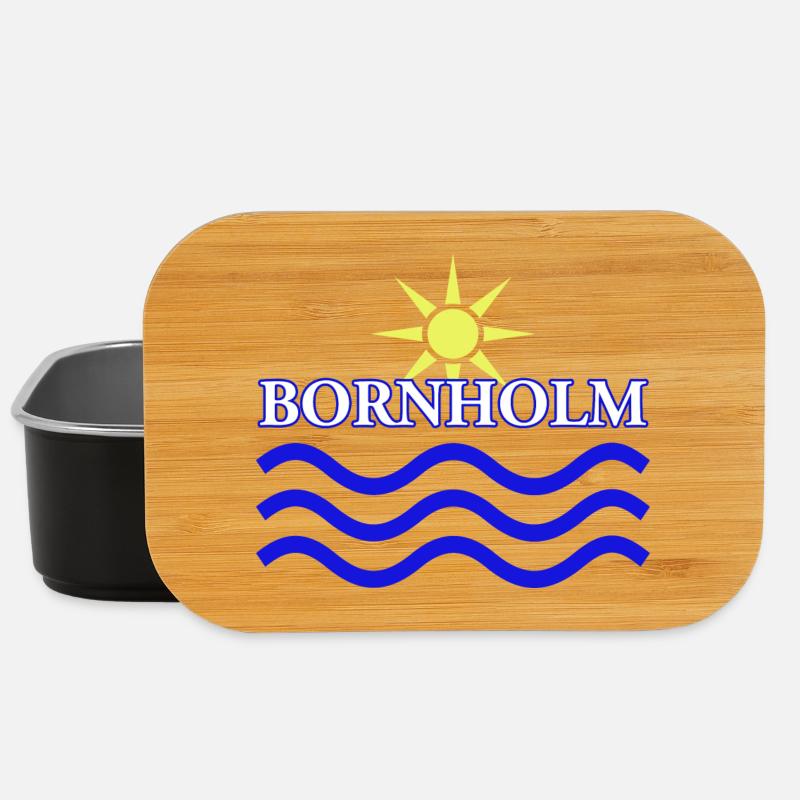 BORNHOLM-Sun Water - Lunch Box - black