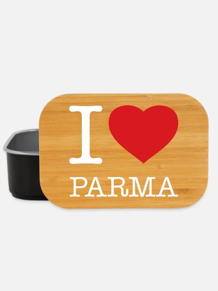 I LOVE PARMA - Lunch Box - Schwarz