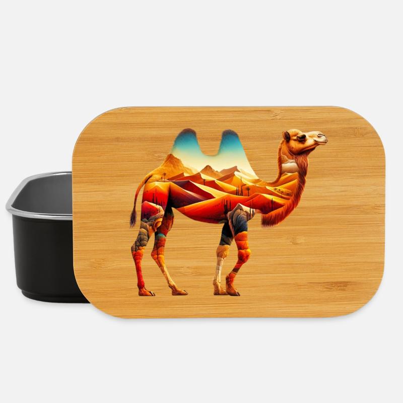 Kamel - Lunch Box - Schwarz