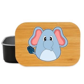 Elefant Ostern Osterei - Lunch Box - Schwarz - Vorne