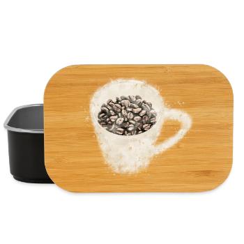 Café - Boîte à goûter - noir - Devant