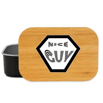 NICE GUY nice boy nice guy - Lunch Box - black - Front