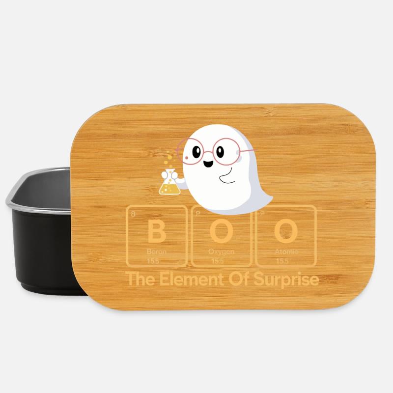 Elemental Boo T-shirt fantôme - Boîte à goûter - noir